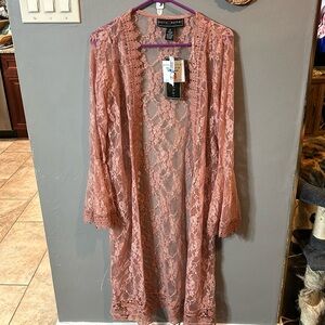 NWT Women’s cardigan/shirt, Polly & Esther